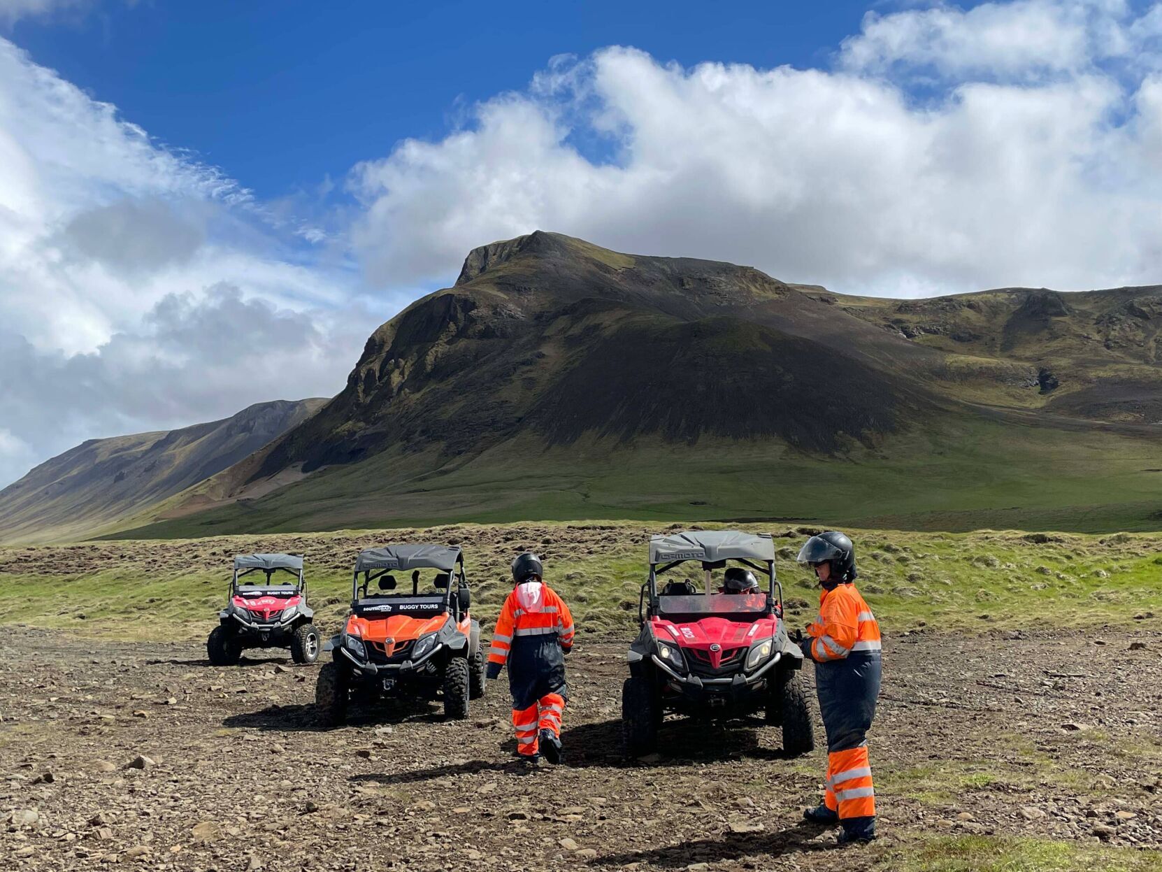 Right now in Iceland: Hot lava and a warm welcome